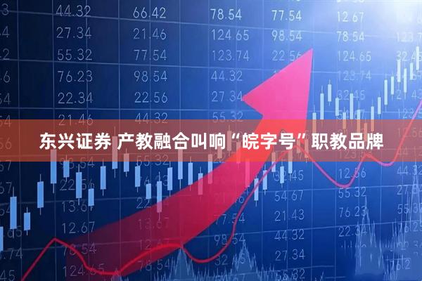 东兴证券 产教融合叫响“皖字号”职教品牌