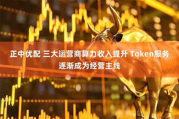 正中优配 三大运营商算力收入提升 Token服务逐渐成为经营主线